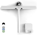 Silicone Shower Squeegee with 3-in-1 No-Drill Mount, Streak-Free & No-Squeak by G%C3%9CTEWERK