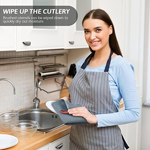 Nialnant 6 Pack Kitchen Towels 100% Cotton Waffle Weave - Image 6