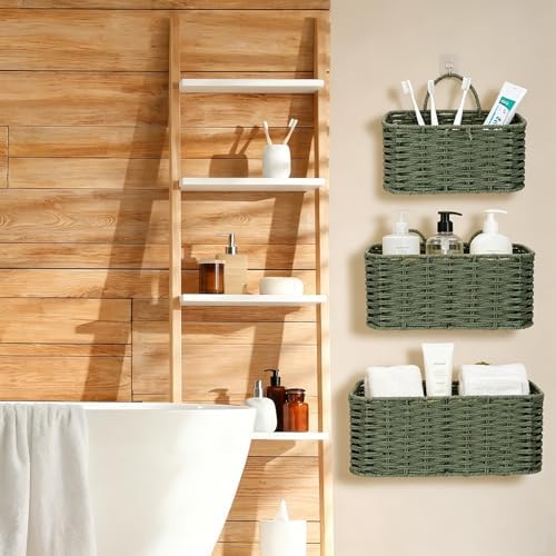 3 Piece Boho Wall Hanging Baskets - Image 5