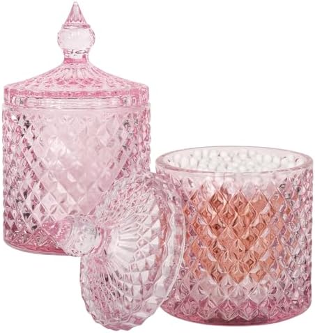2 Pack Qtip Holder Apothecary Jars by rejomiik