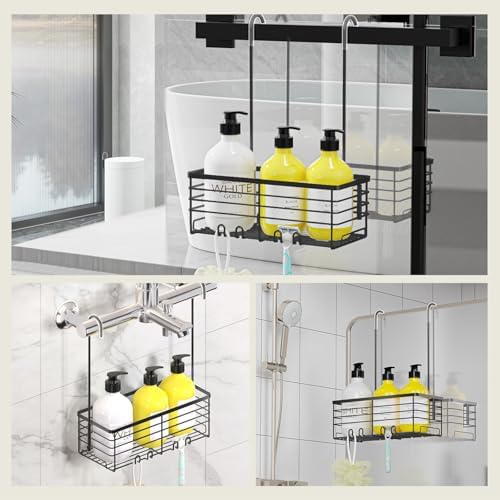 DELLAN Hanging Shower Rack, Shower Organizer Hanging - Image 5
