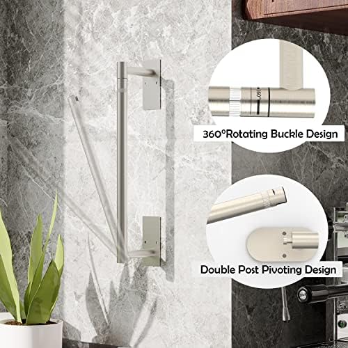 RUACQ Paper Towel Holder Under Cabinet, Stainless Steel - Image 3