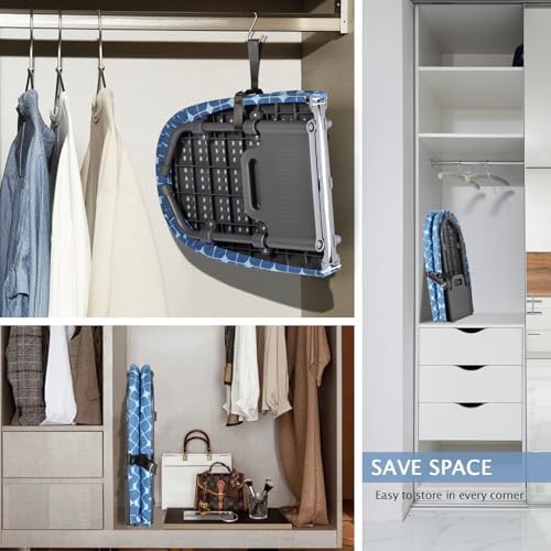 SheeChung Small Ironing Board 12"x32", Foldable Tabletop Ironing Board - Image 6