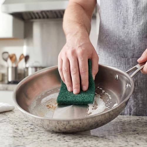 Green Scrubbing Pads 6-Pack, Kitchen Scourer - Image 6