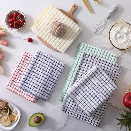 Mordimy Cotton 6 Pack Terry Kitchen Towels, 16 x 25 Inches - Image 2