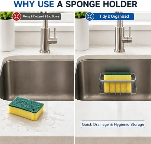 Sponge Holder for Kitchen Sink - Image 4