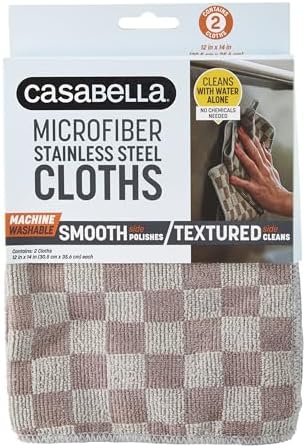 Casabella Microfiber Stainless Steel Cloth by Casabella