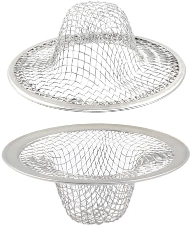Piutouyar 2 Pack Stainless Steel Kitchen Sink Strainer, 2.8 Inch Diameter by Piutouyar