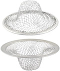 Piutouyar 2 Pack Stainless Steel Kitchen Sink Strainer, 2.8 Inch Diameter by Piutouyar