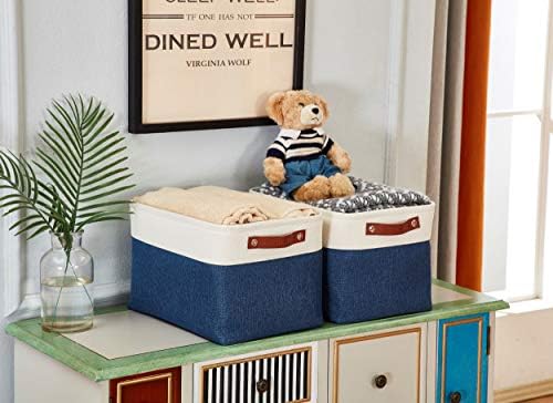 DECOMOMO Storage Bins, Extra Large Fabric Storage Baskets - Image 6