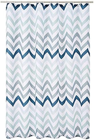 Amazon Basics Bathroom Shower Curtain, Water Resistant Fabric by AmazonBasics