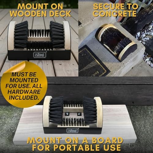 Heavy Duty Boot Cleaner Scrubber, - Image 3