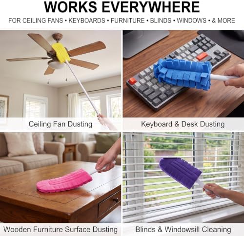 10 Pack Reusable Microfiber Duster Refills - Image 4