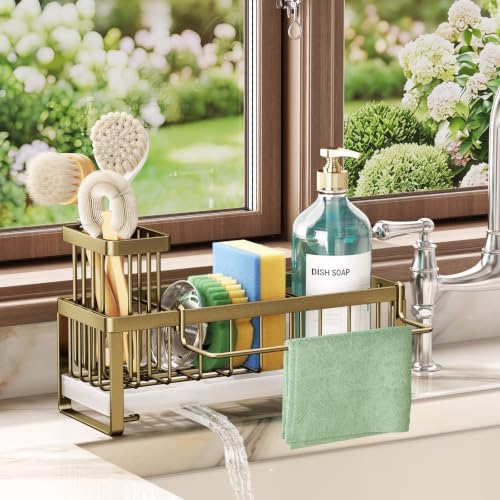 SWTYMIKI Sponge Holder for Kitchen Sink by SwtyMiki-TidyHomeSweetLife