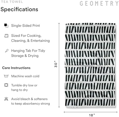 GEOMETRY Kitchen Tea Towels - Image 6