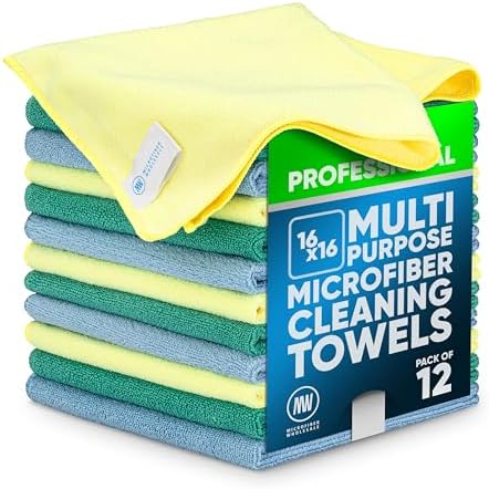 MW Pro Microfiber Cleaning Cloth | Blue by MicrofiberWholesale