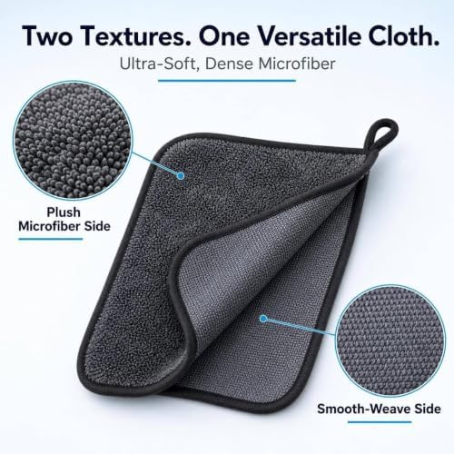 5 Pack Thickened Magic Cleaning Cloth, Reusable Multi-Purpose Cleaning Rags - Image 3