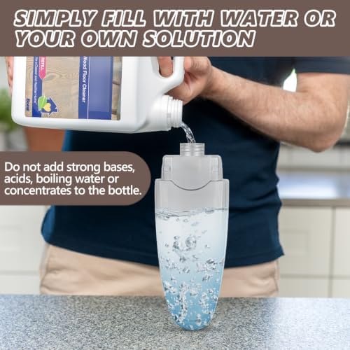 HOMTOYOU Wet Mop for Floor Cleaning: Spray Mop for Multi-Surface Floors - Image 4