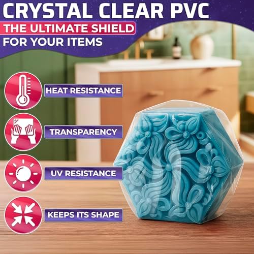 PalaYou 200 Pcs Clear Shrink Wrap Bags 4x6, PVC Film, - Image 3