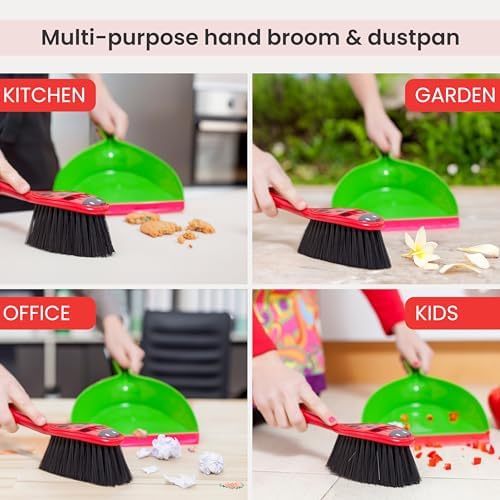 Vigar Flower Power Dust Pan and Brush Set - Image 5