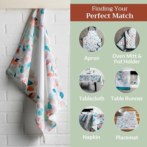 Maison d' Hermine Kitchen Towels Set of 3 Reusable 100% Cotton 27.50" x 20" - Image 5
