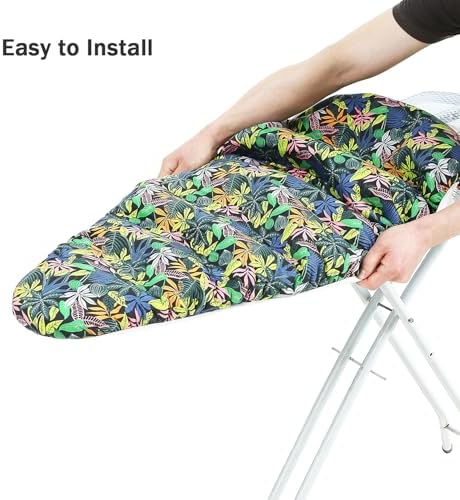 Ironing Board Cover and Pad Standard Size 15 x 54, 3 Pairs of Hook and Loop - Image 5