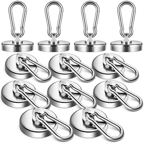Grtard 12 Pack Magnetic Hooks by Grtard