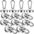 Grtard 12 Pack Magnetic Hooks by Grtard