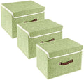 TYEERS Collapsible Storage Boxes, Washable Fabric Storage Bins by StorageOrganization