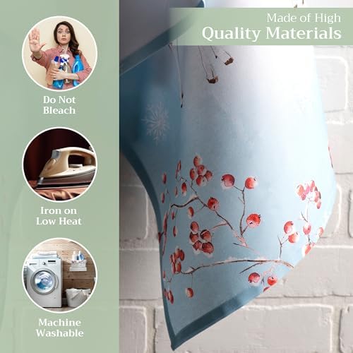 Maison d' Hermine Kitchen Towels Set of 3 Reusable 100% Cotton 27.50" x 20" - Image 3