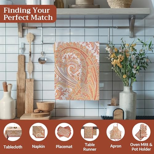 Maison d' Hermine Kitchen Towels Set of 2 Reusable 100% Cotton 27.50" x 20" - Image 4