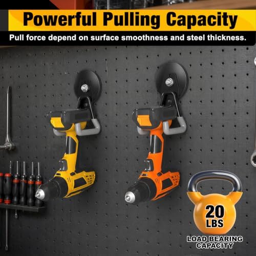 Heavy Duty Storage Magnetic Utility Hooks Large Garage Magnet Hooks - Image 4