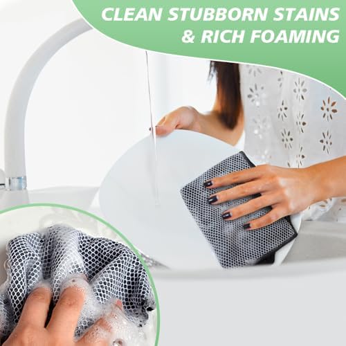SINLAND Dish Cloth for Washing Dishes Kitchen Washcloth Cleaning Cloth - Image 5