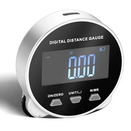 DZ Duozhan Small Digital Wheel Tape Measure LCD Display Inches Other Units by Unknown