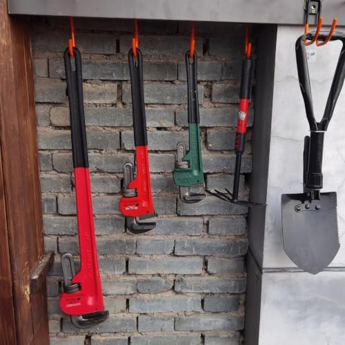 3-H Heavy Duty Garage Wall Hooks 20 Pack, Anti-Slip PVC Coating Wall Mount - Image 6