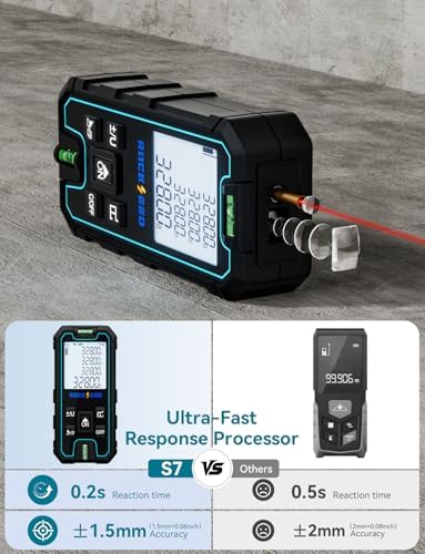 Laser Measuring Tool, RockSeed Portable Laser Measure, Digital Distance - Image 2