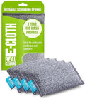 E-Cloth Non-Scratch Scrubbing Pads, Reusable Sink & Dish Sponges by E-Cloth