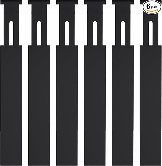 Bamboo Drawer Dividers, Adjustable Drawer Organizers, Fits 17.6–21" Drawers | by Ryqtop