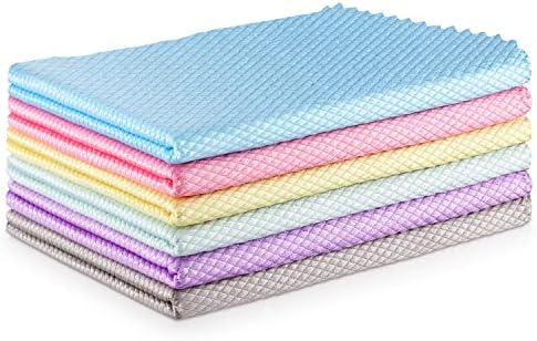 Easy Clean Streak Free Glass Cleaning Miracle Microfiber Cleaning Cloth by VPMURUGA