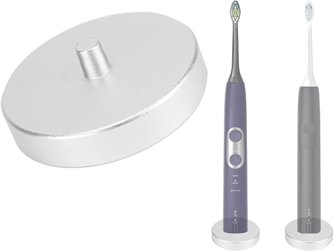 Silver Electric Toothbrush Holder by LUEXBOX