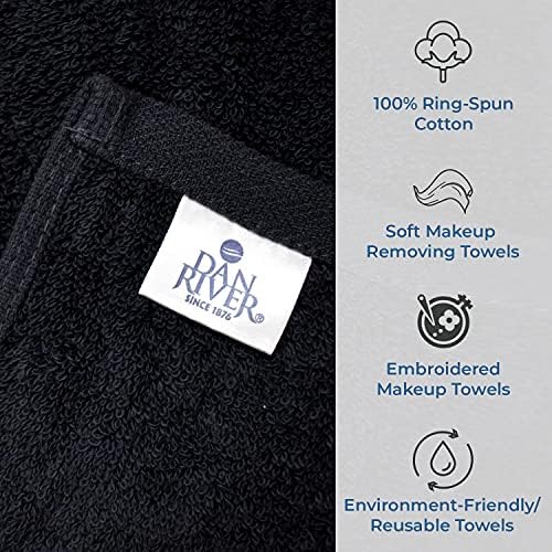 DAN River Black Makeup Towels - Image 6