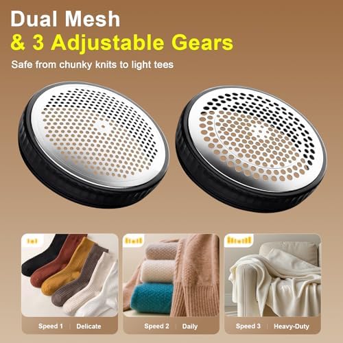 Heapsion Fabric Shaver Lint Remover, 10700 RPM Sweater Shaver - Image 4