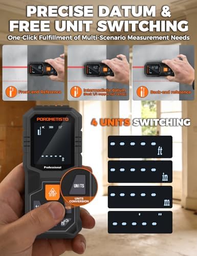 Laser Measure POROMETISTO with Angle Sensor&Tripod Mount - Image 4