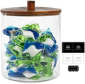 Amolliar 78oz/0.6Gal Clear Acrylic Laundry Pods Container by Amolliar