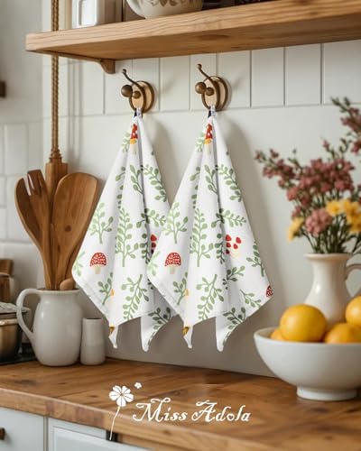 Miss Adola 2pcs Cotton Waffle Kitchen Towels - Image 5