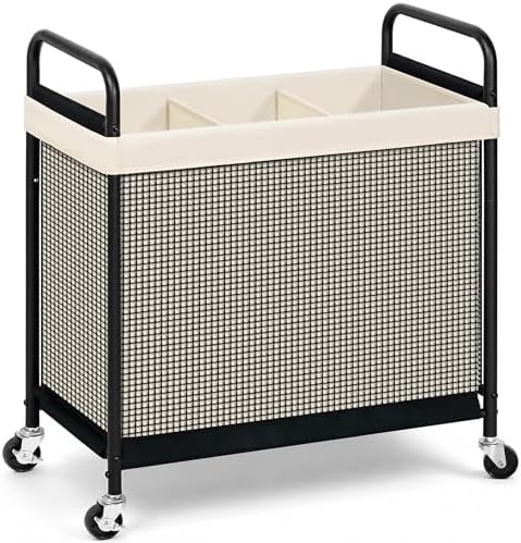 STORAGE MANIAC Rolling Laundry Hamper by STORAGEMANIAC