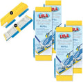 LOLA Squeeze Matic Butterfly Sponge Mop Refill, 4 Pack Replacement Head by LolaProducts