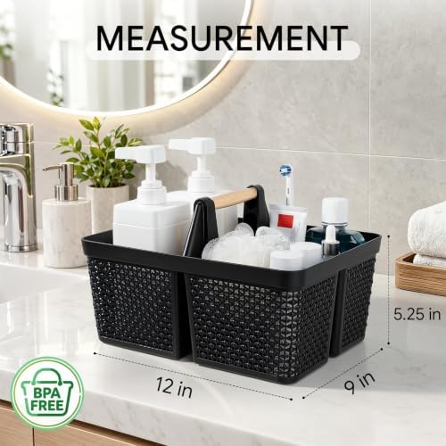 UUJOLY Portable Plastic Shower Caddy Basket - Image 7