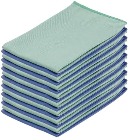Superio Microfiber Window Cleaning Cloth, Mirror & Glass Miracle Cloth Lint & by Superio