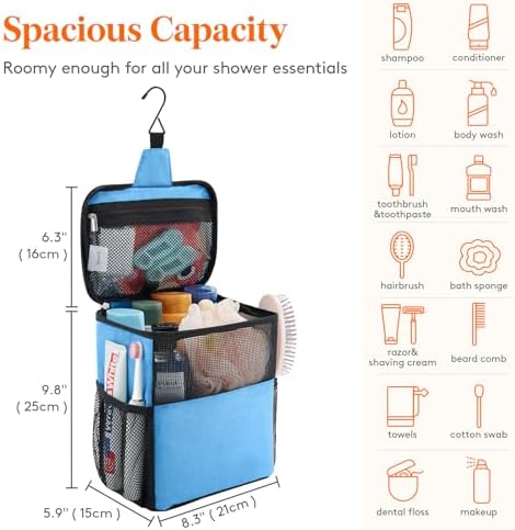 Lifewit Mesh Shower Caddy Bag Portable - Image 2